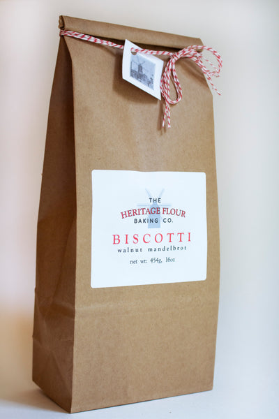 Organic Einkorn Walnut Mandelbrot Biscotti