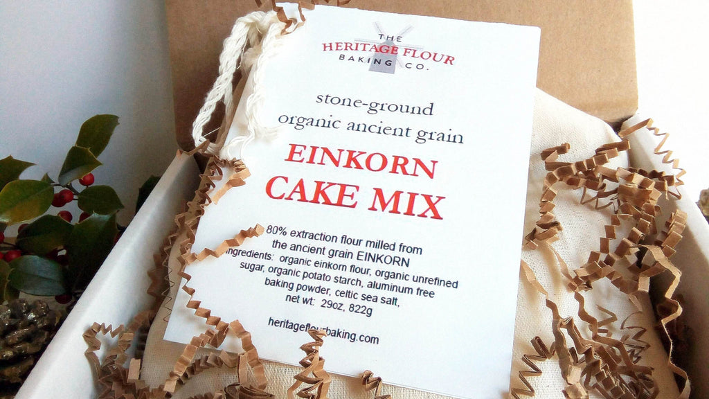 Organic Einkorn Cake Mix Gift Box