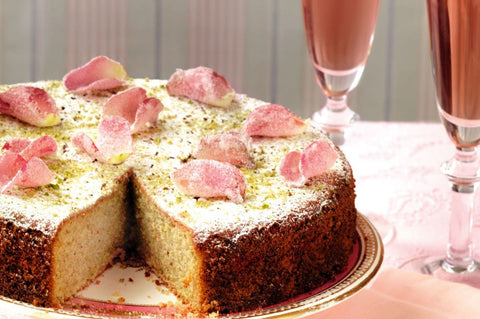 PISTACHIO and ROSE-WATER CAKE - pre-order only